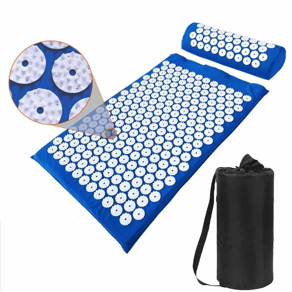 Acupressure Mat & Pillow Set – Full Body Relaxation & Pain Relief